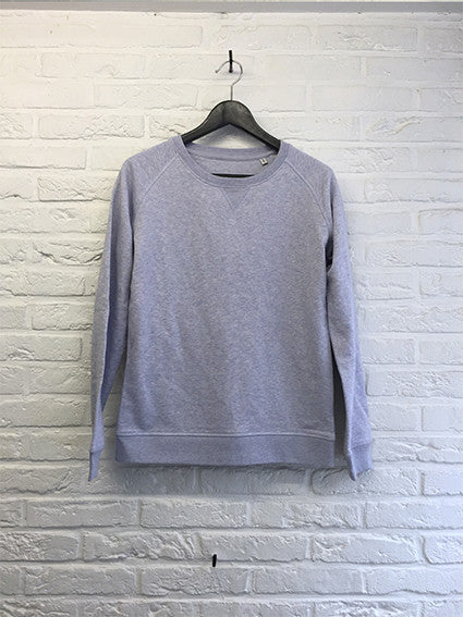 Sweat femme gris clair-Sweat shirts-Atelier Amelot