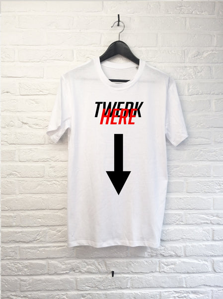 Twerk Here-T shirt-Atelier Amelot