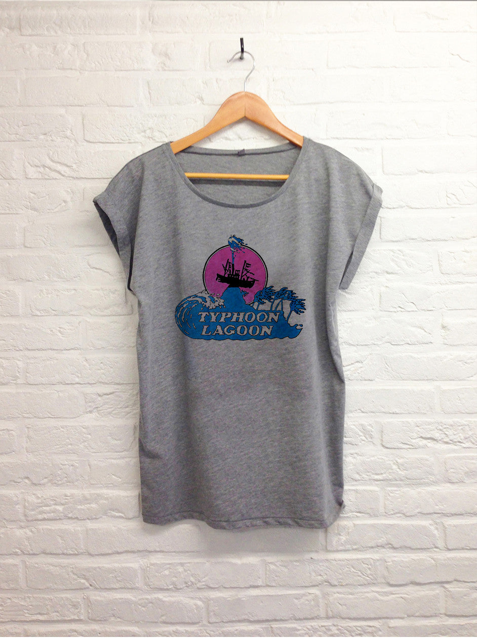 Typhoon Lagoon - Femme Gris-T shirt-Atelier Amelot