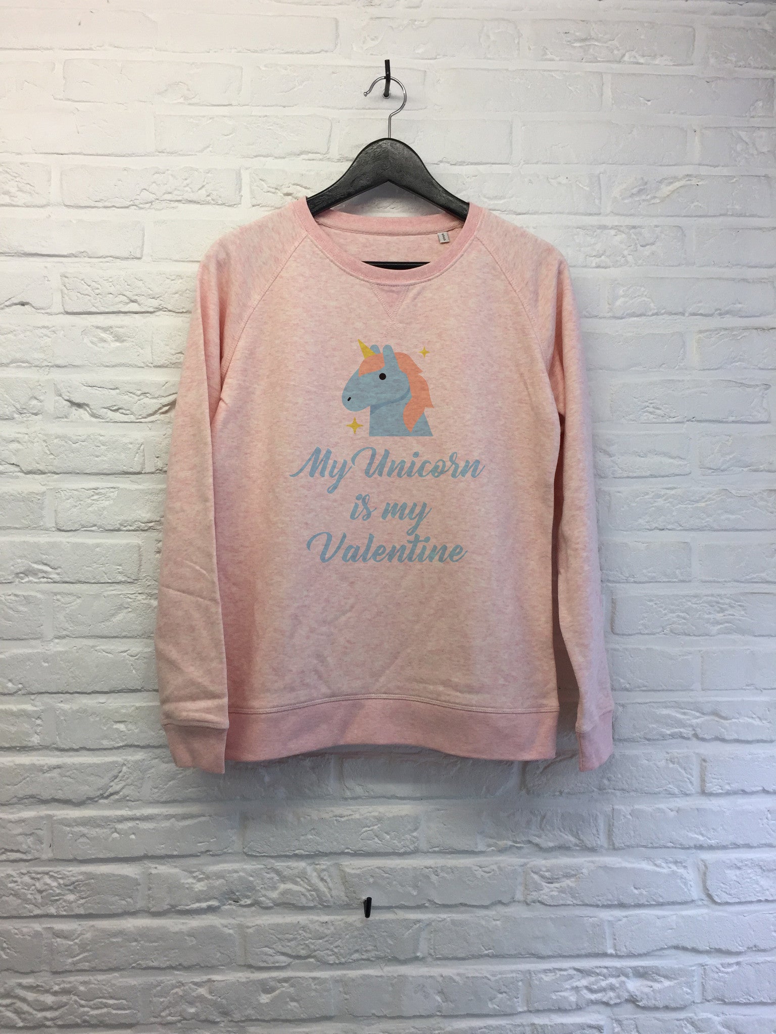 My unicorn is my Valentine - Sweat Femme-Sweat shirts-Atelier Amelot