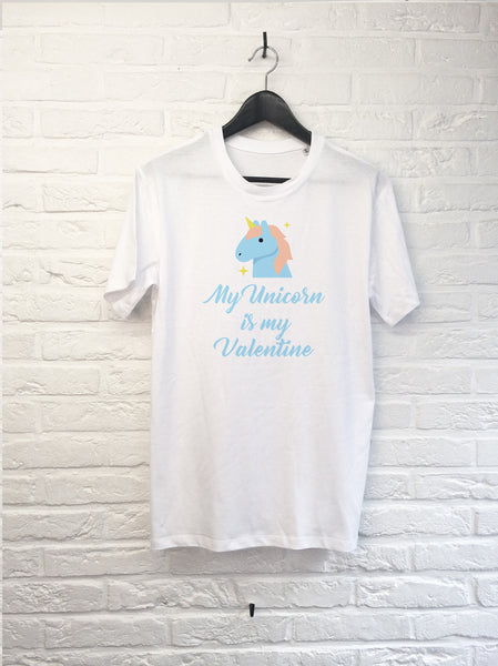 My unicorn is my Valentine-T shirt-Atelier Amelot