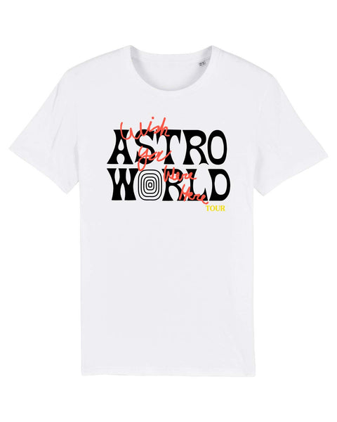 T shirt Astroworld tour Wish you were here