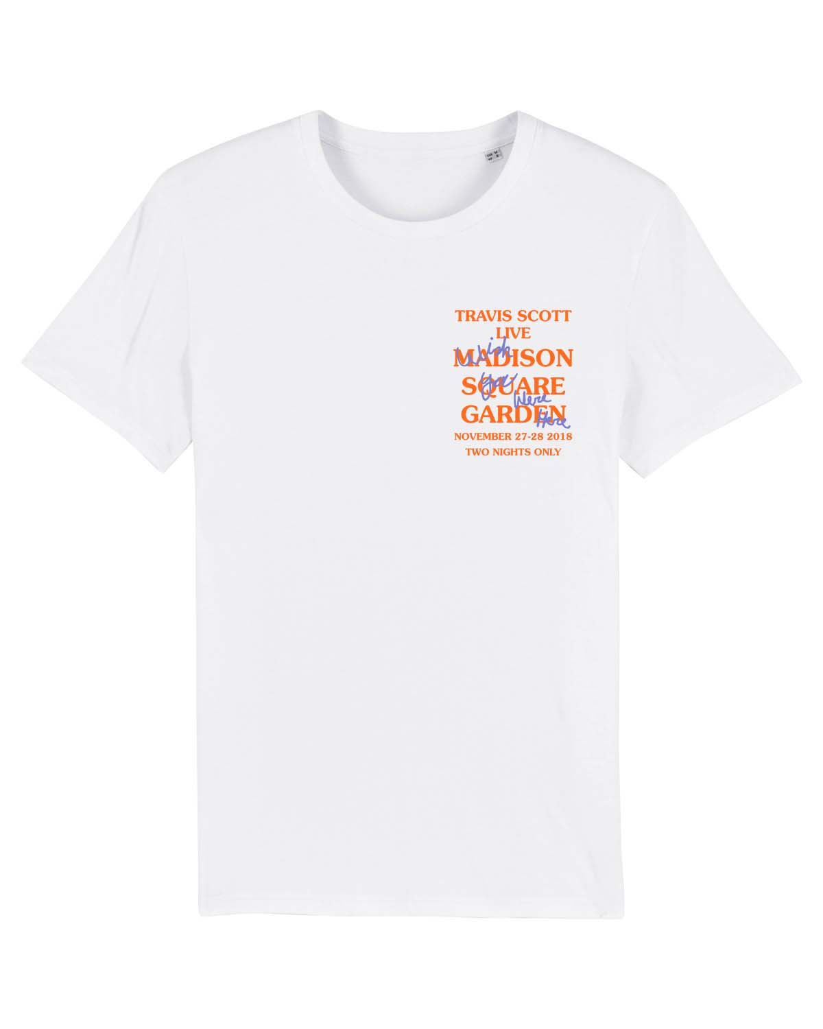 T shirt Madison Square Garden Wish you were here White