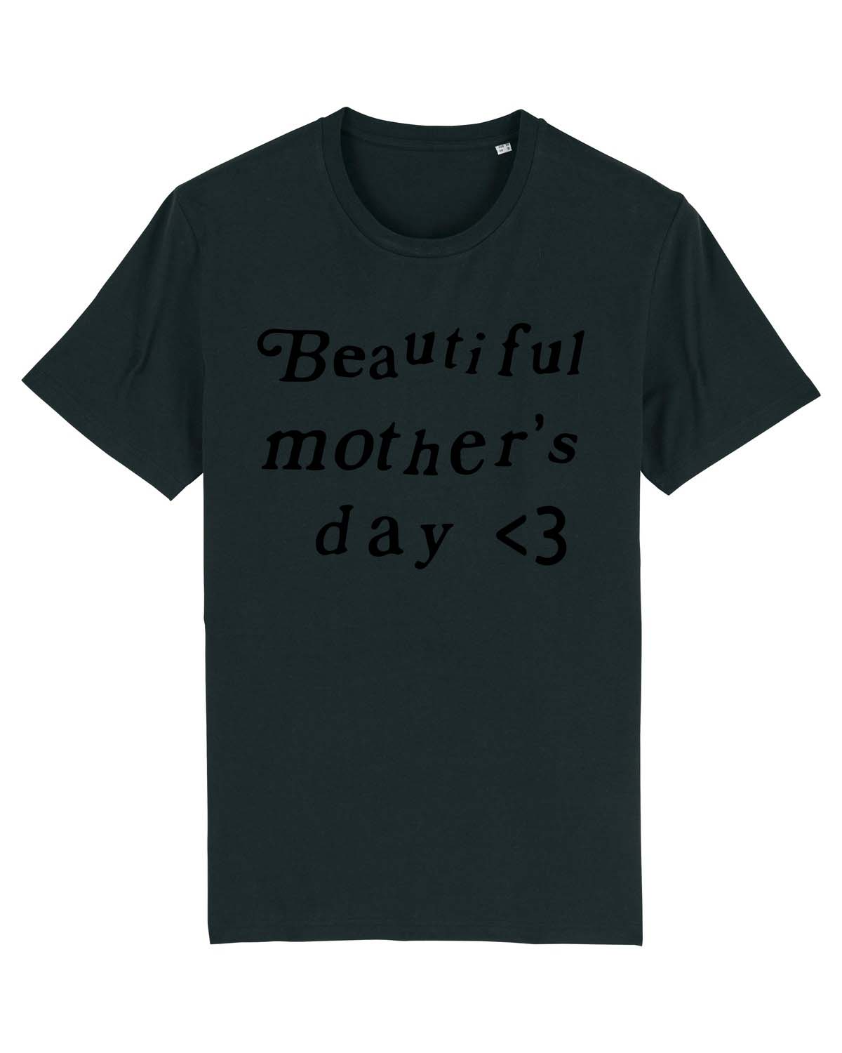 T shirt Kanye Beautiful mother's day Black