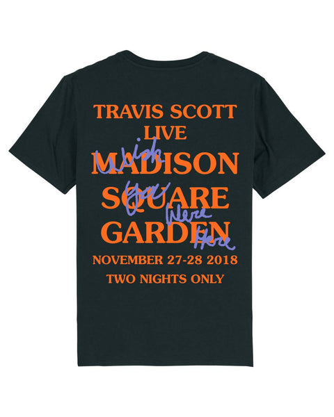 T shirt Astroworld Madison Square Garden Black