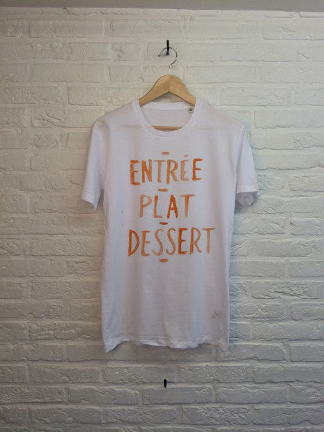 TH Gallery - Entrée Plat Dessert-T shirt-Atelier Amelot