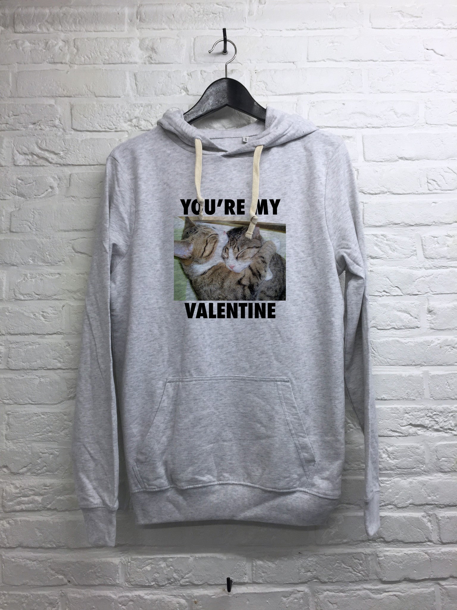 You're my Valentine - Hoodie super soft touch-Sweat shirts-Atelier Amelot