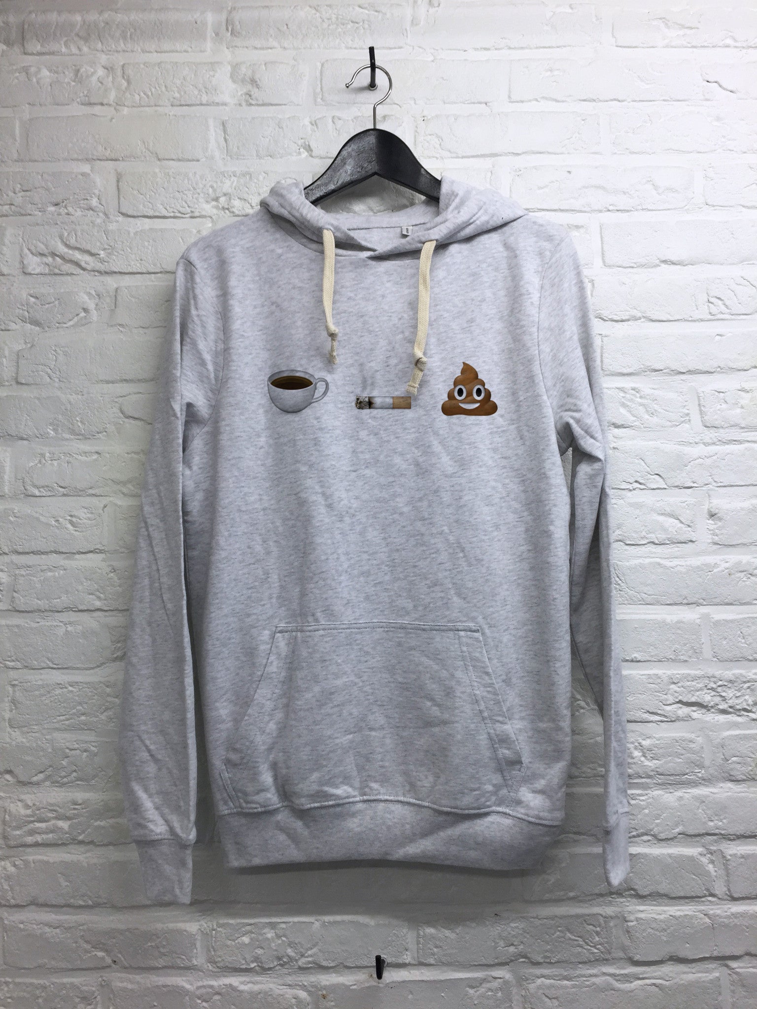 Cafe clope caca - Hoodie super soft touch-Sweat shirts-Atelier Amelot