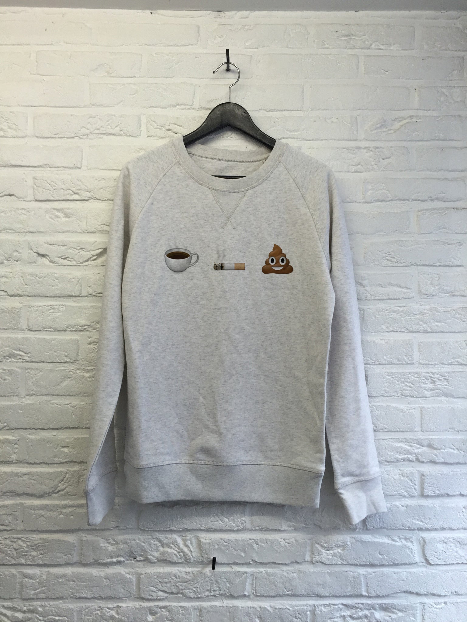 Cafe clope caca - Sweat Deluxe-Sweat shirts-Atelier Amelot