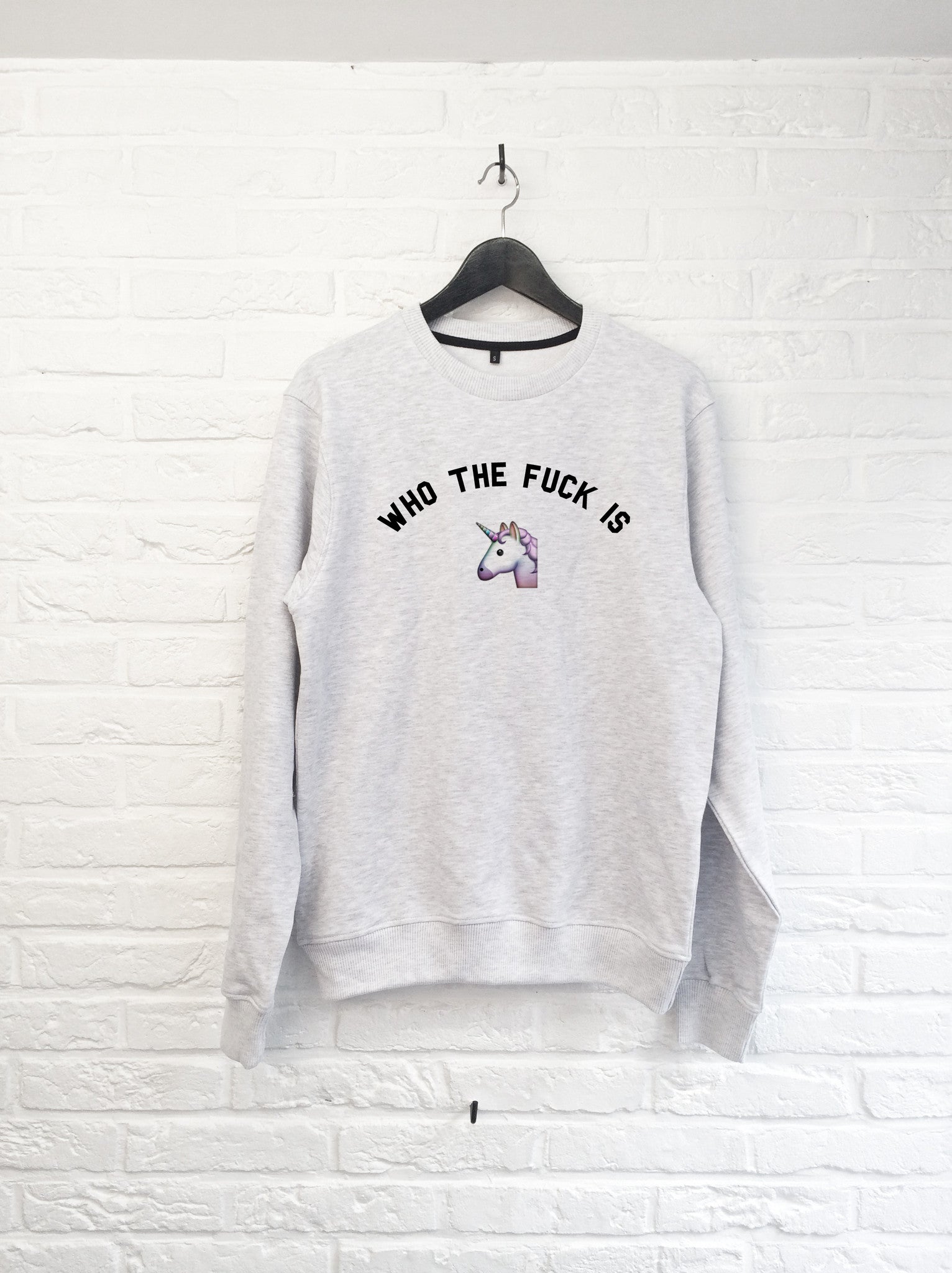 Who the f*** is unicorn - Sweat-Sweat shirts-Atelier Amelot