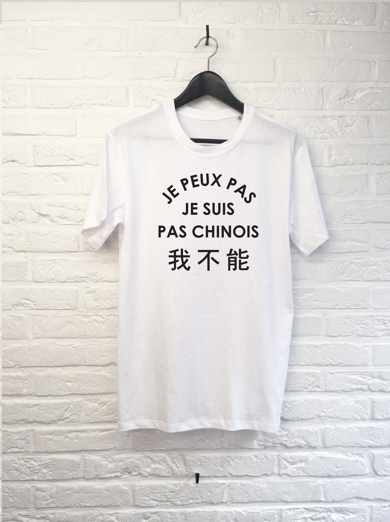 Je peux pas je suis Chinois-T shirt-Atelier Amelot