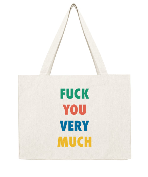 F*** you very much - Shopping bag-Sacs-Atelier Amelot