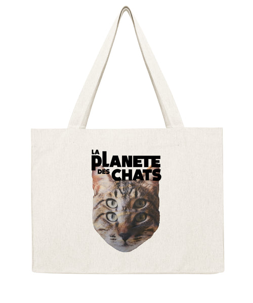 La planète des chats - Shopping bag-Sacs-Atelier Amelot