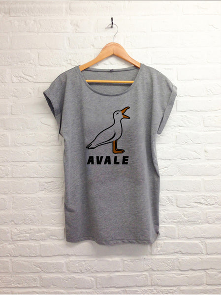 Avale - Femme gris-T shirt-Atelier Amelot