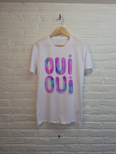TH Gallery - Oui Oui (violet)-T shirt-Atelier Amelot