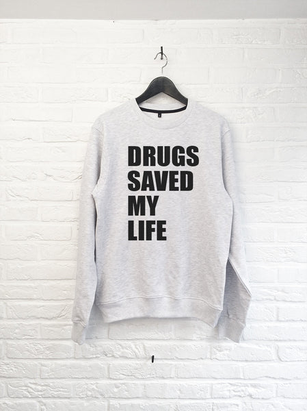 Drugs saved my Life - Sweat-Sweat shirts-Atelier Amelot