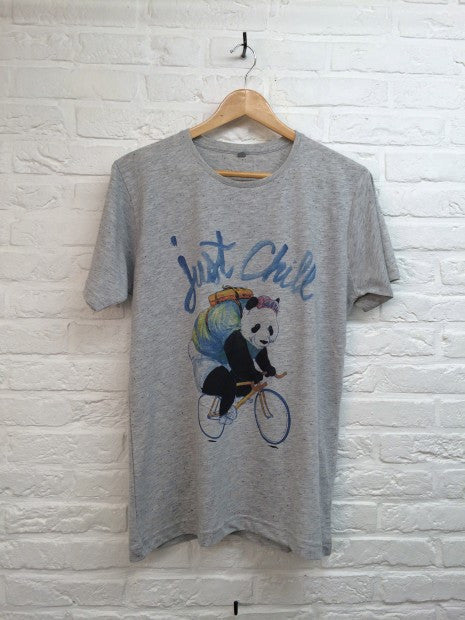 TH Gallery - Hippo Just Chill Gris-T shirt-Atelier Amelot