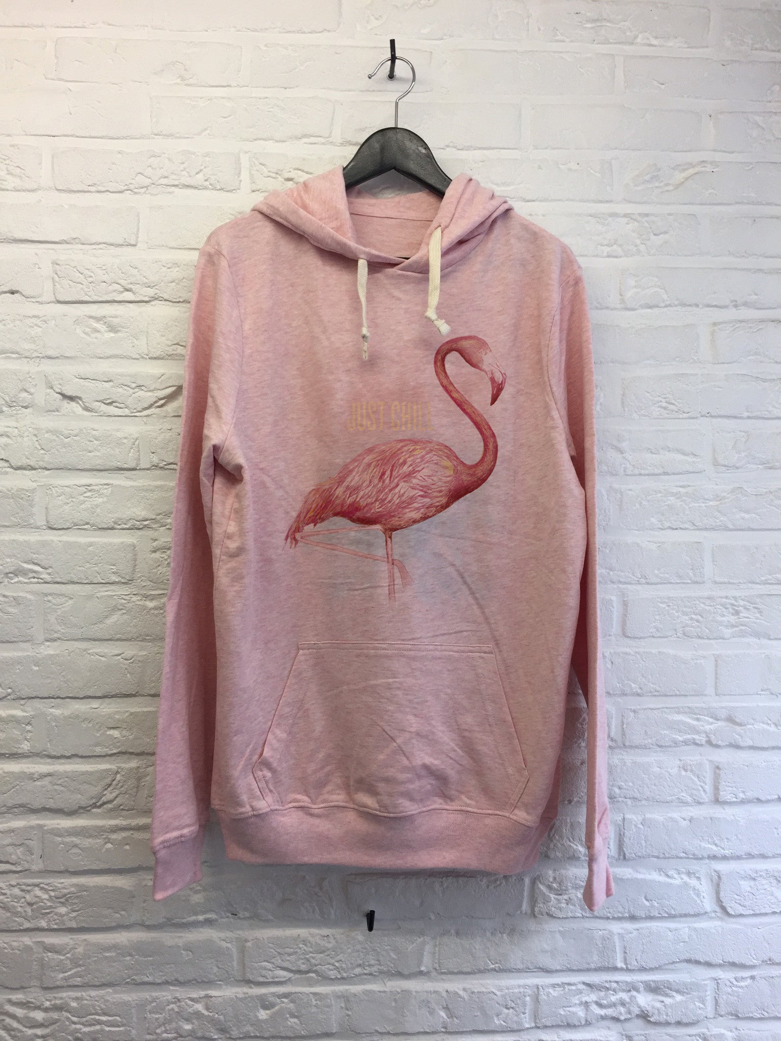 TH Gallery - Just Chill Flamant rose - Hoodies super soft touch-Sweat shirts-Atelier Amelot
