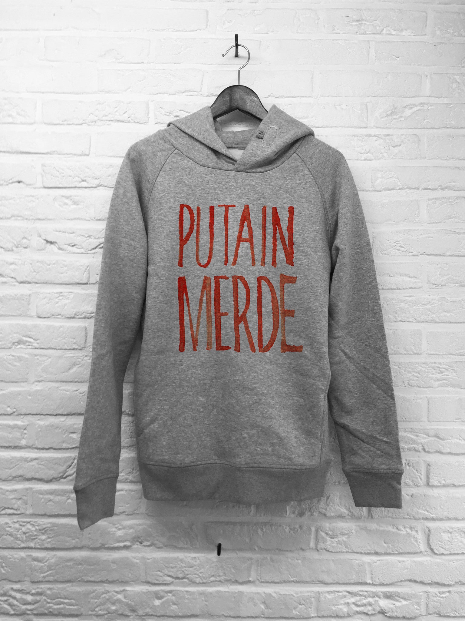 TH Gallery - Putain Merde - Hoodie Deluxe-Sweat shirts-Atelier Amelot
