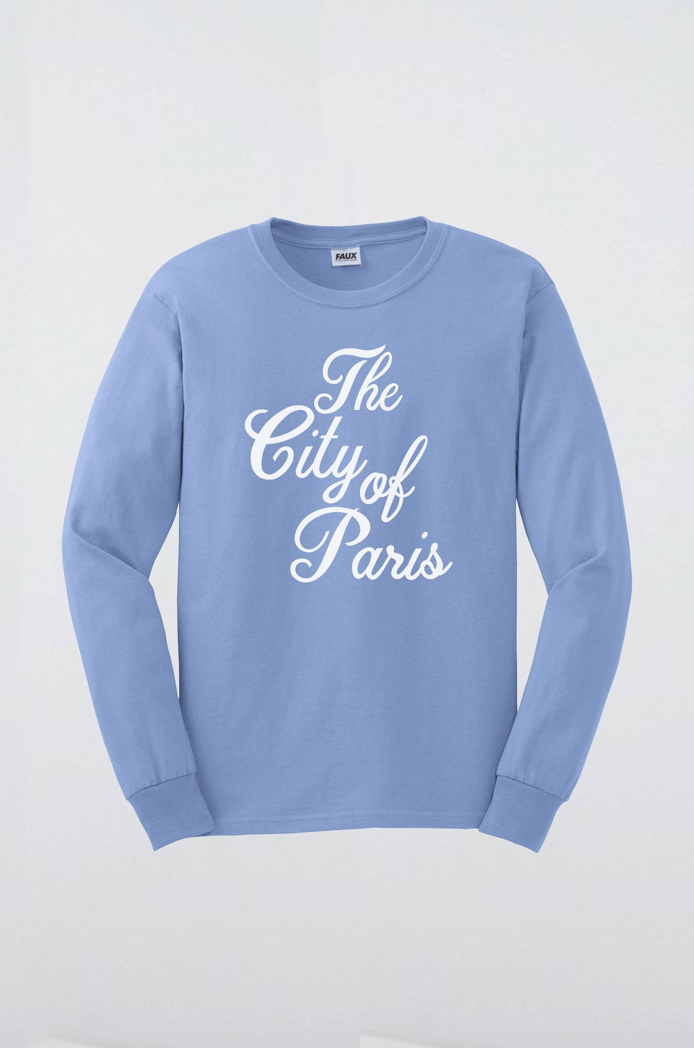 The City of Paris - T-Shirt manches longues rose-T shirt-Atelier Amelot