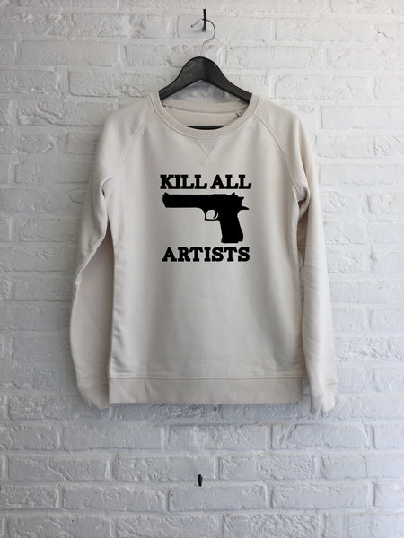 Kill all artists - Sweat Femme-Sweat shirts-Atelier Amelot