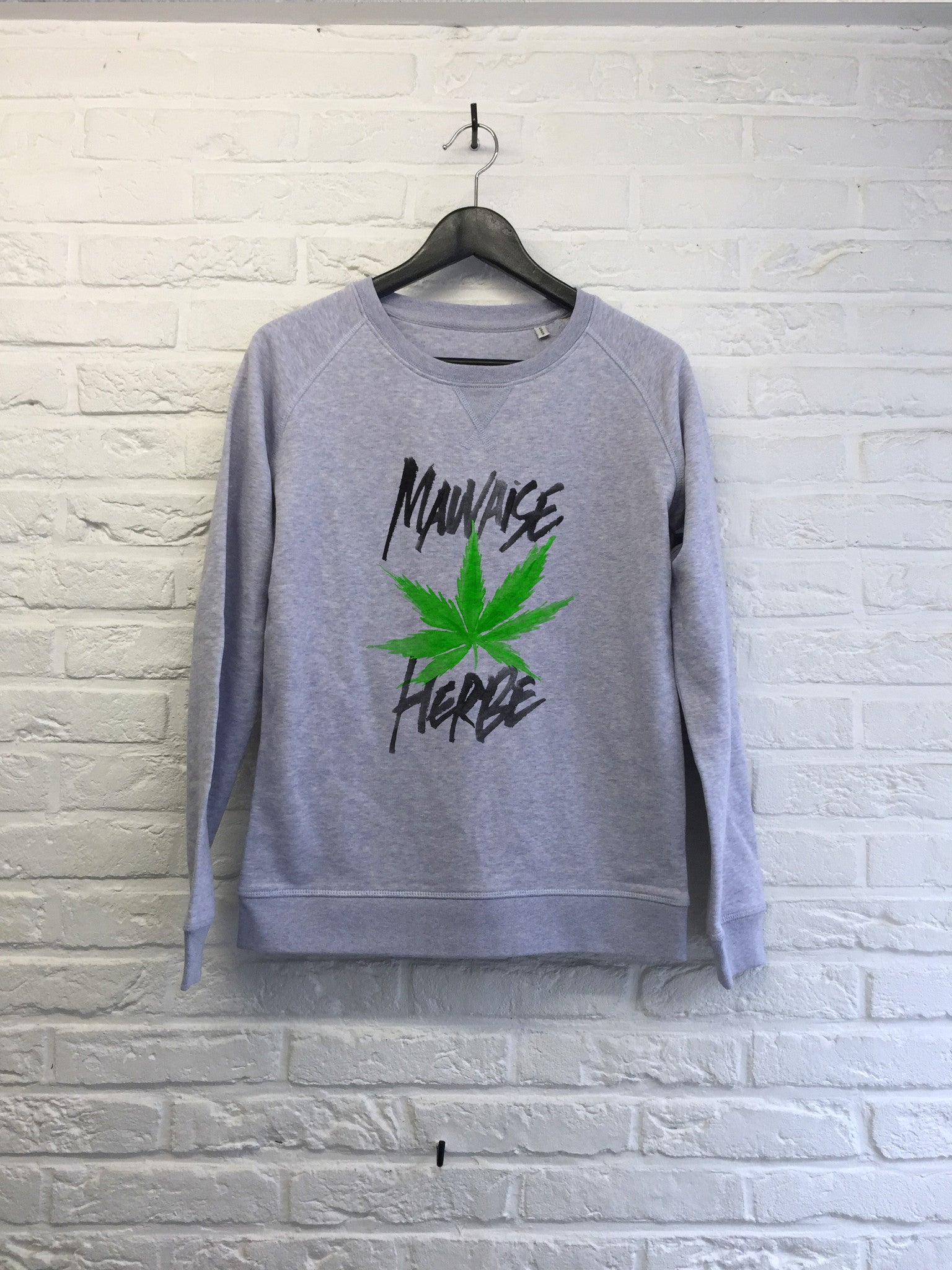 TH Gallery - Mauvaise Herbe - Sweat - Femme-Sweat shirts-Atelier Amelot
