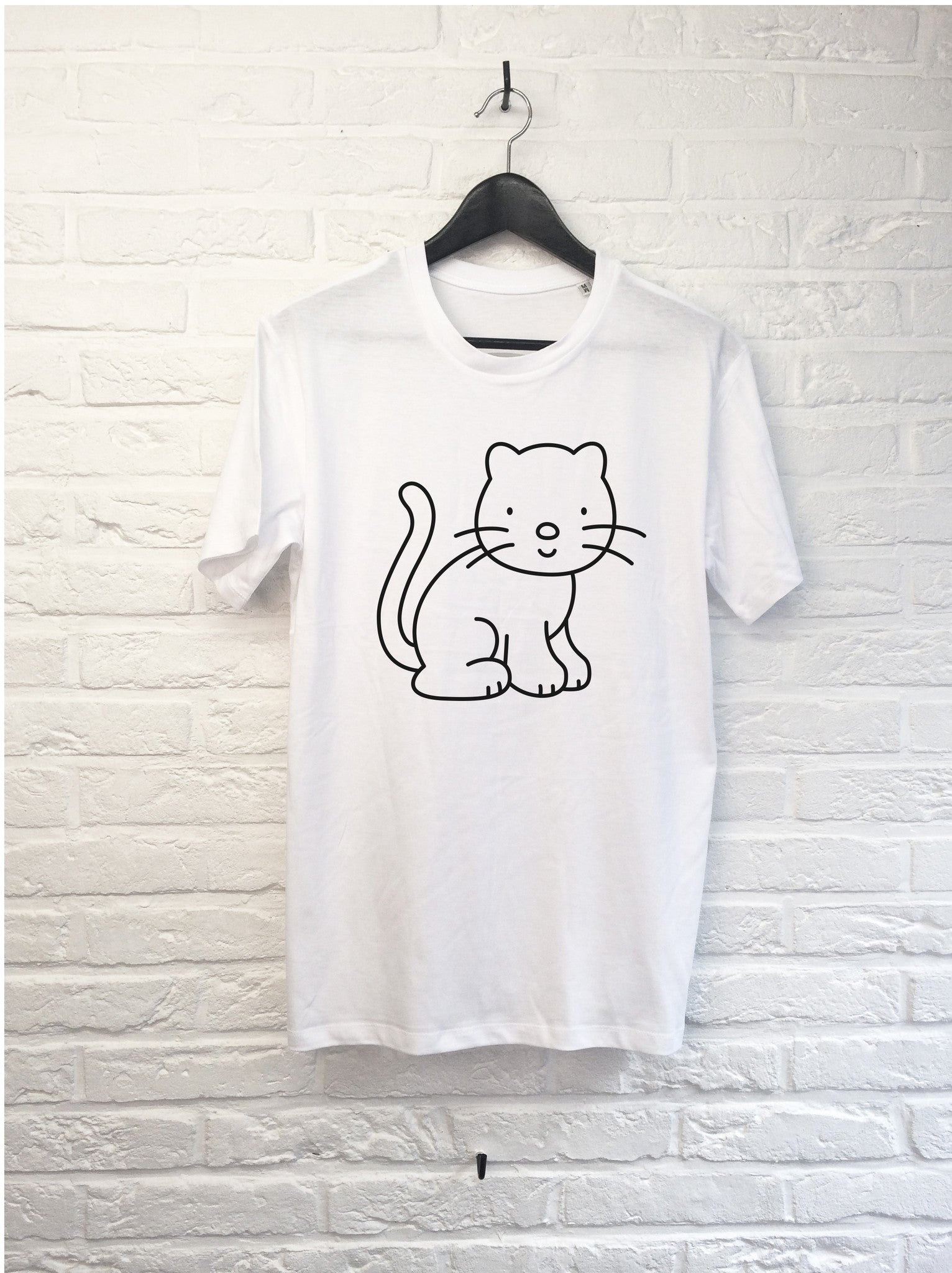 Chat à colorier-T shirt-Atelier Amelot