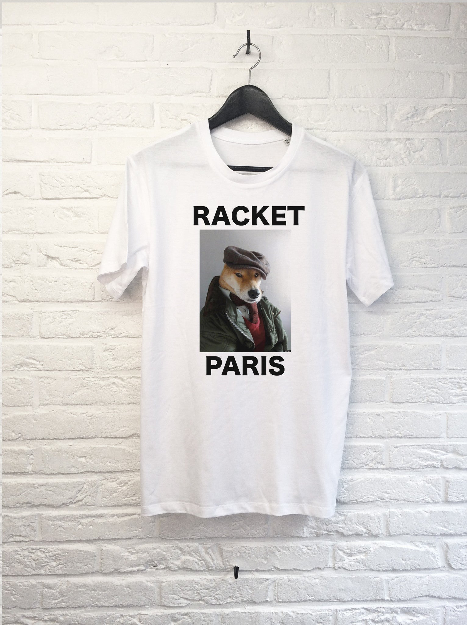 Racket Paris-T shirt-Atelier Amelot
