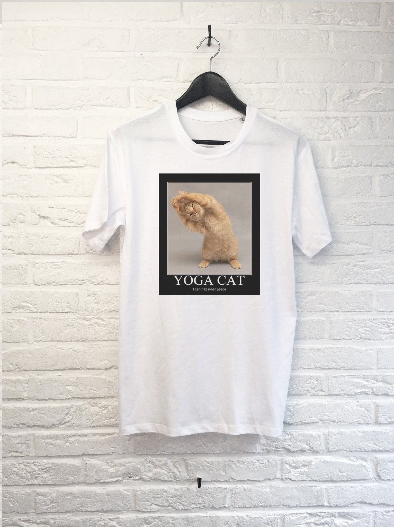 Yoga Cat-T shirt-Atelier Amelot