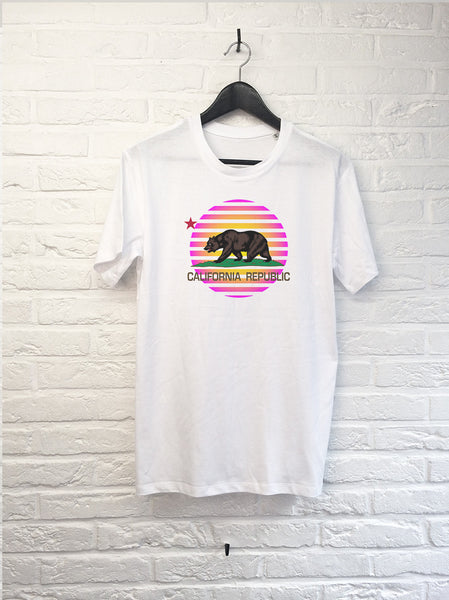 California Bear Rose-T shirt-Atelier Amelot