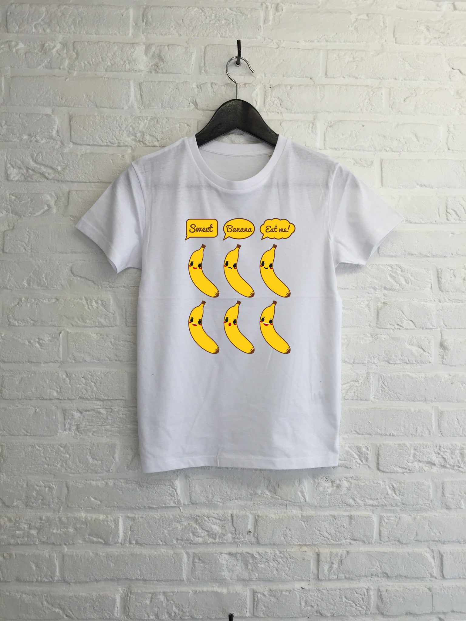 Banane (blanc)-T shirt-Atelier Amelot