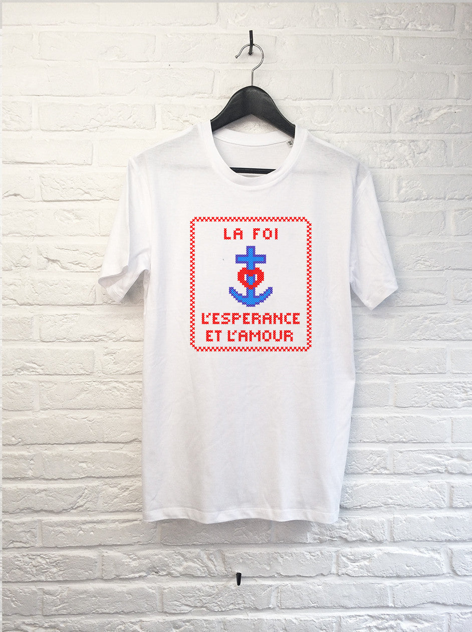 La foi l'esperance et l'amour-T shirt-Atelier Amelot
