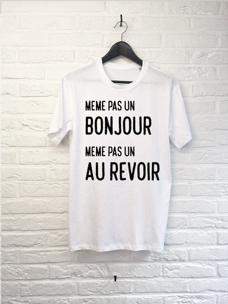 Pas un Bonjour-T shirt-Atelier Amelot